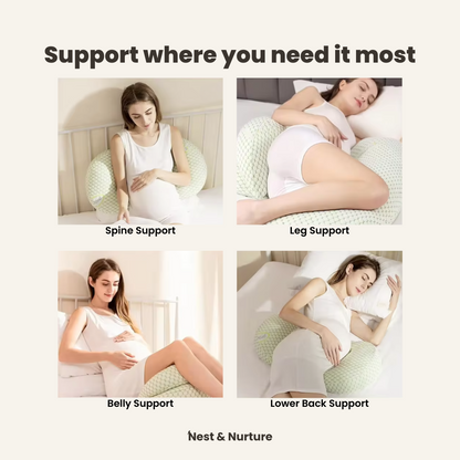 Nest & Nurture 3-in-1 Pregnancy Pillow
